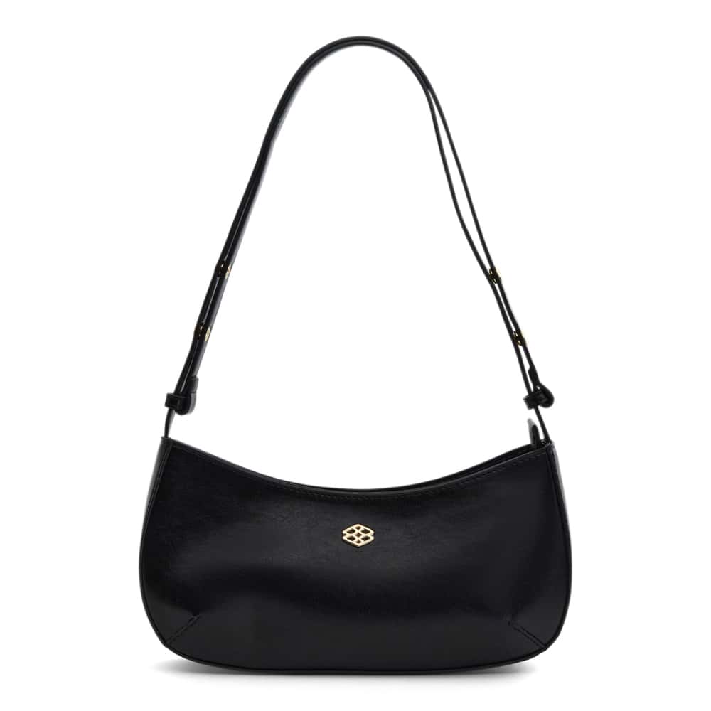 Luda Bag in Black Smooth