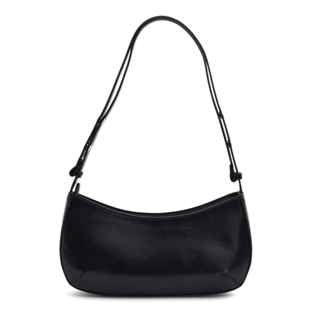 Luda Bag in Black Smooth