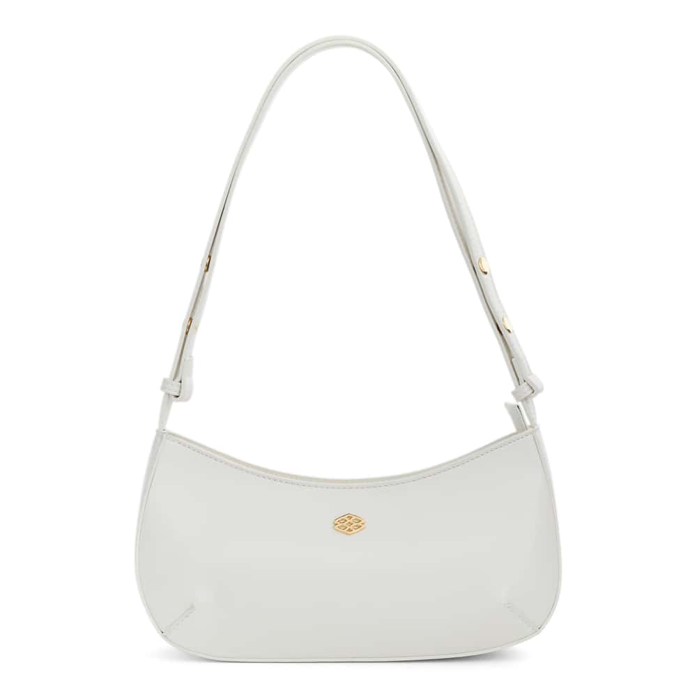 Luda Bag in White Smooth