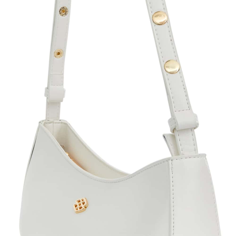 Luda Bag in White Smooth