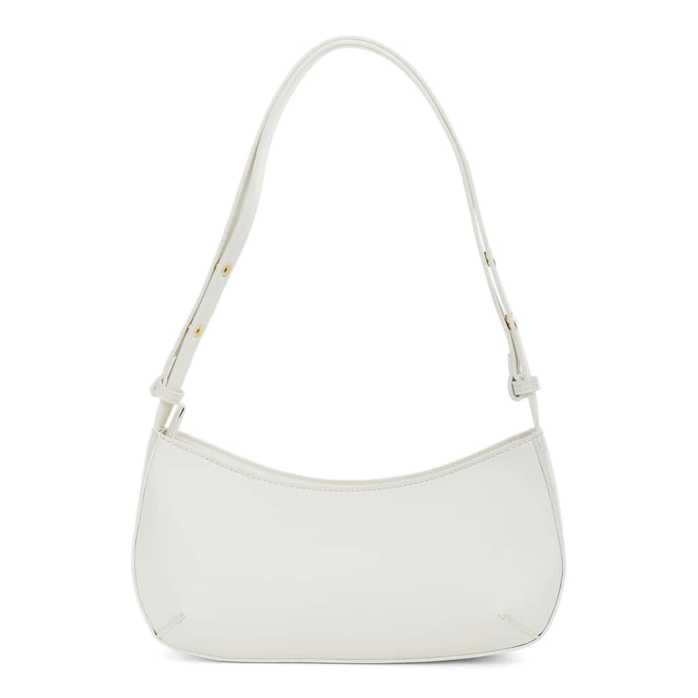Luda Bag in White Smooth
