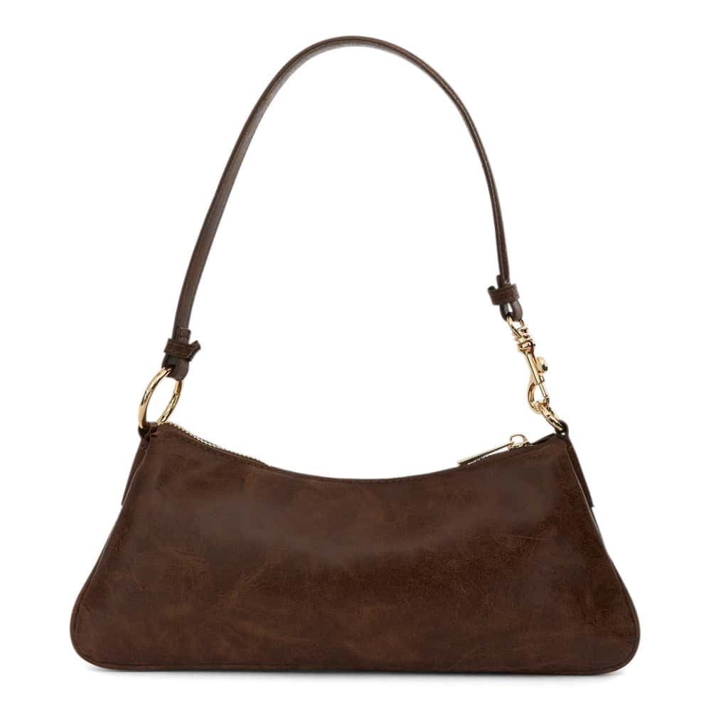 Lustre Bag in Chocolate Crinkle
