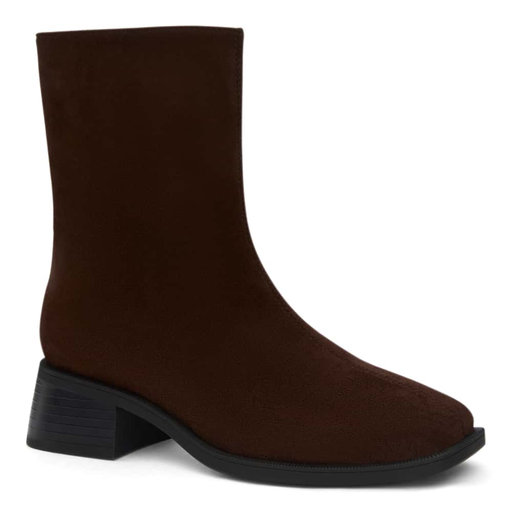 Lyon Boot in Chocolate  Micro