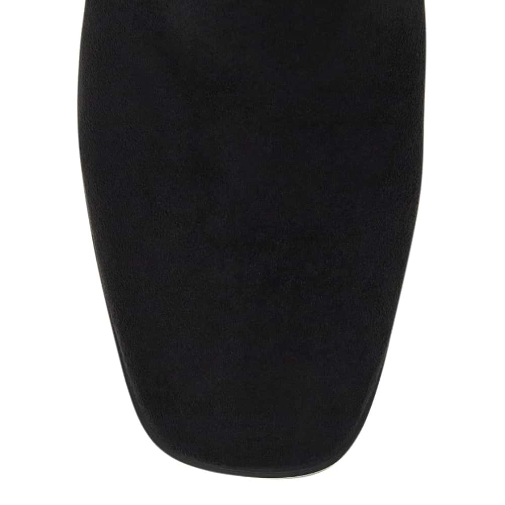 Major Boot in Black Micro