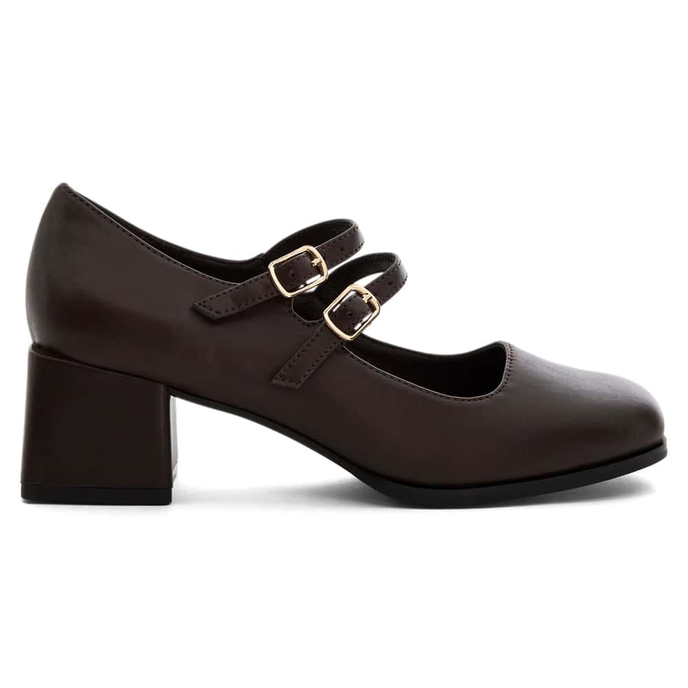 Metro Heel in Chocolate Smooth