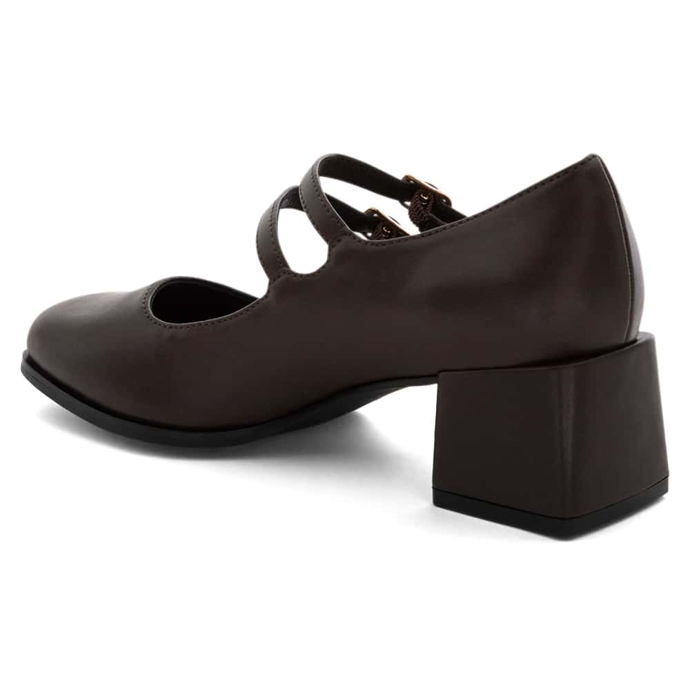 Metro Heel in Chocolate Smooth