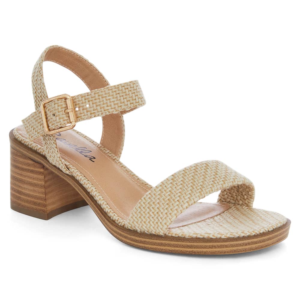 Mia Heel in Natural Smooth