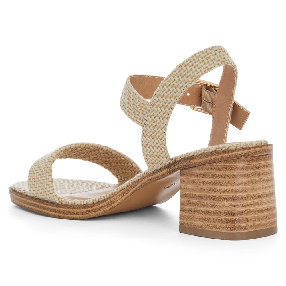 Mia Heel in Natural Smooth