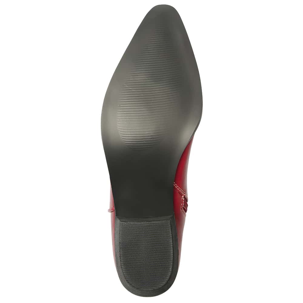 Nash Boot in Cherry Smooth