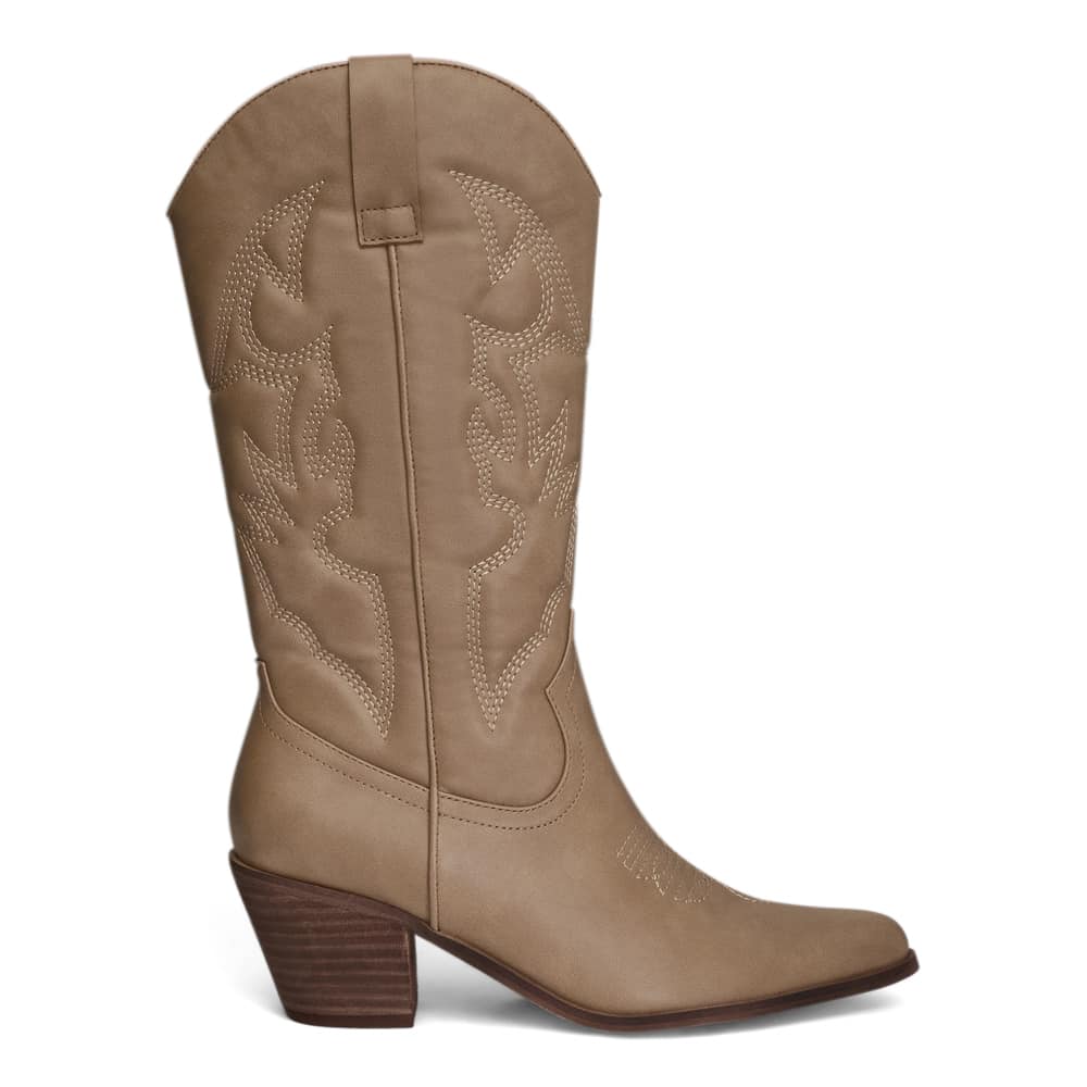 Nash Boot in Natural Smooth