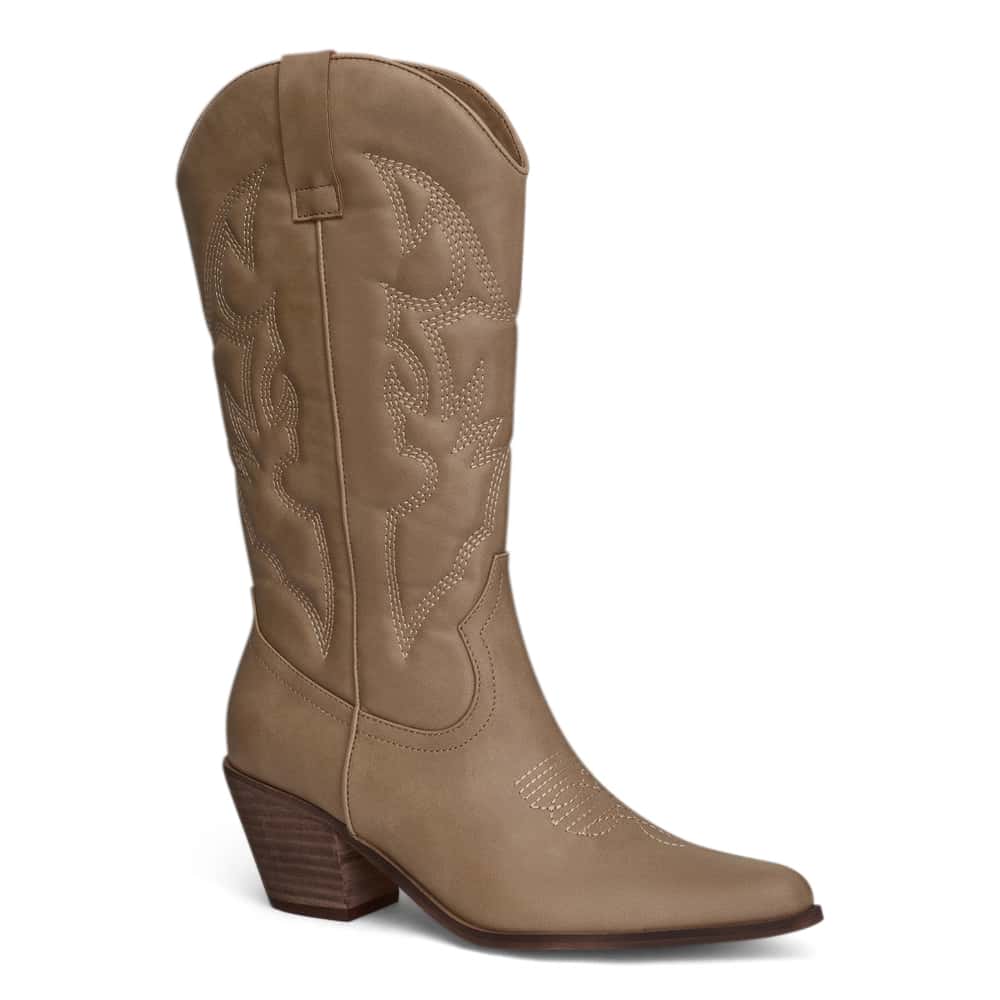 Nash Boot in Natural Smooth