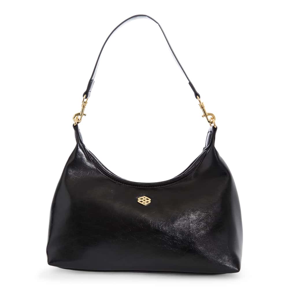 Nia Bag in Black Crinkle