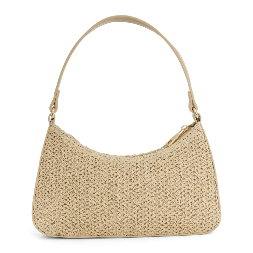 Nicole Bag in Nude/raffia Raffia