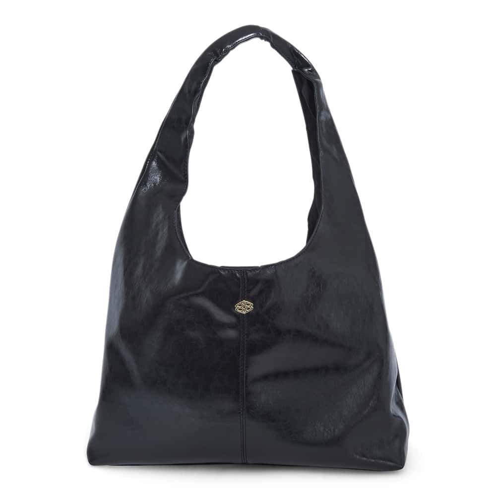 Nimble Bag in Black Crinkle