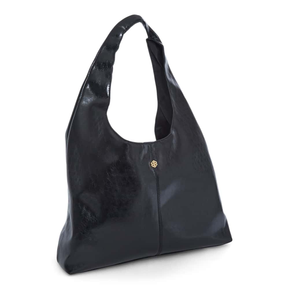 Nimble Bag in Black Crinkle