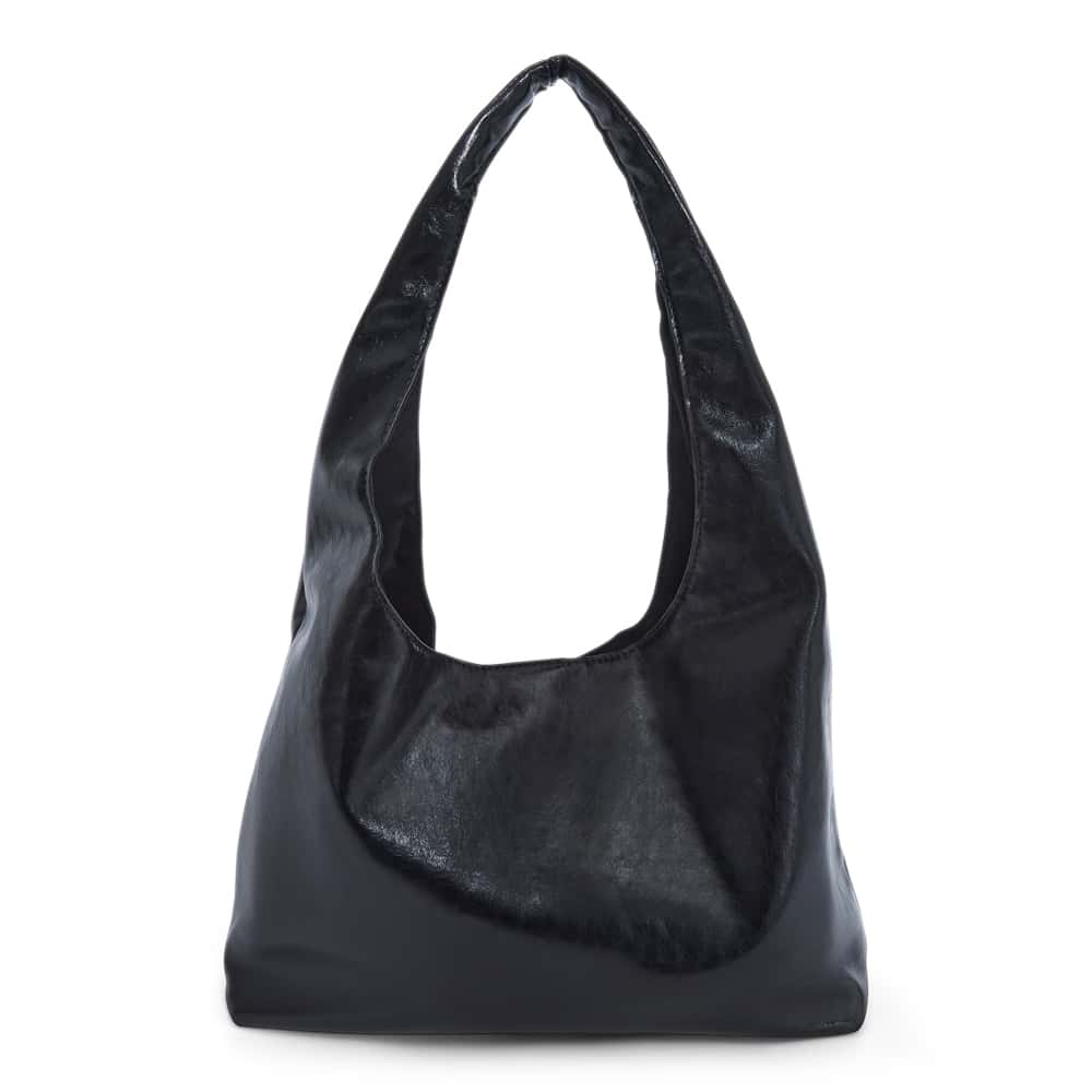 Nimble Bag in Black Crinkle