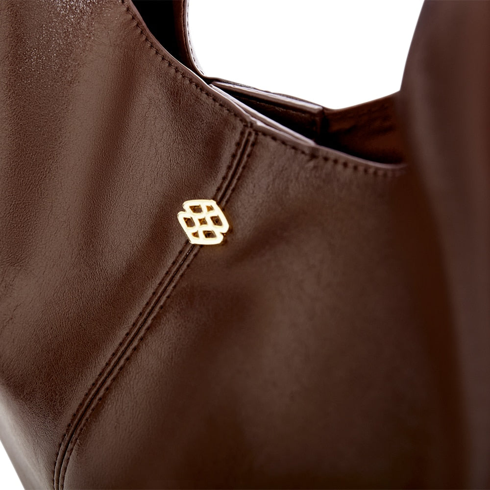 Nimble Bag in Chocolate Crinkle
