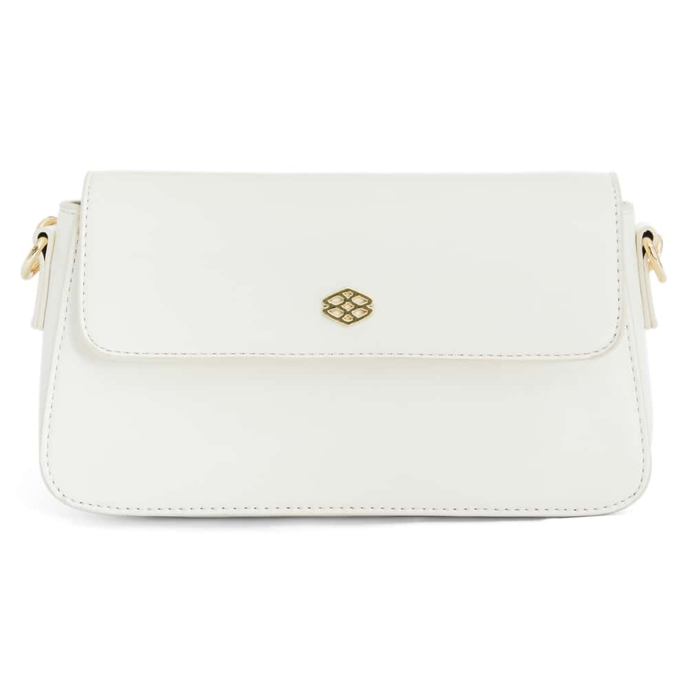 Nova Bag in White Smooth