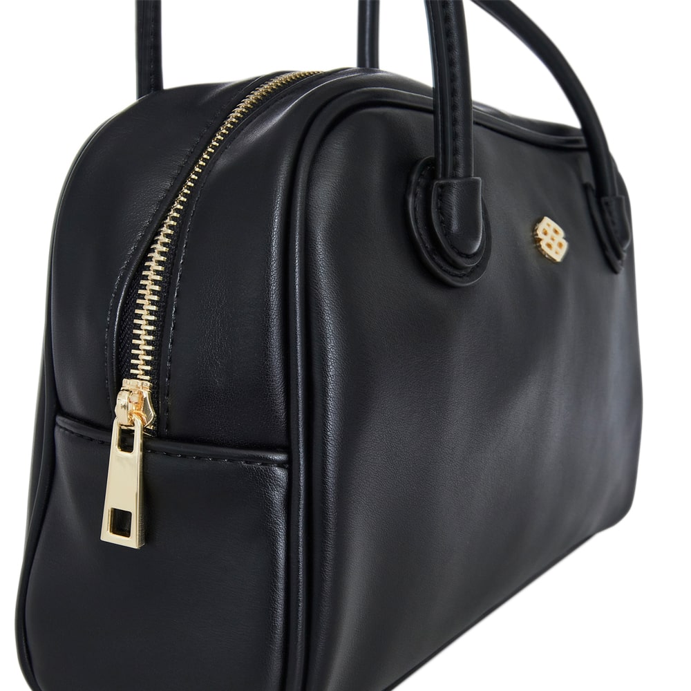 Nyra Bag in Black Smooth