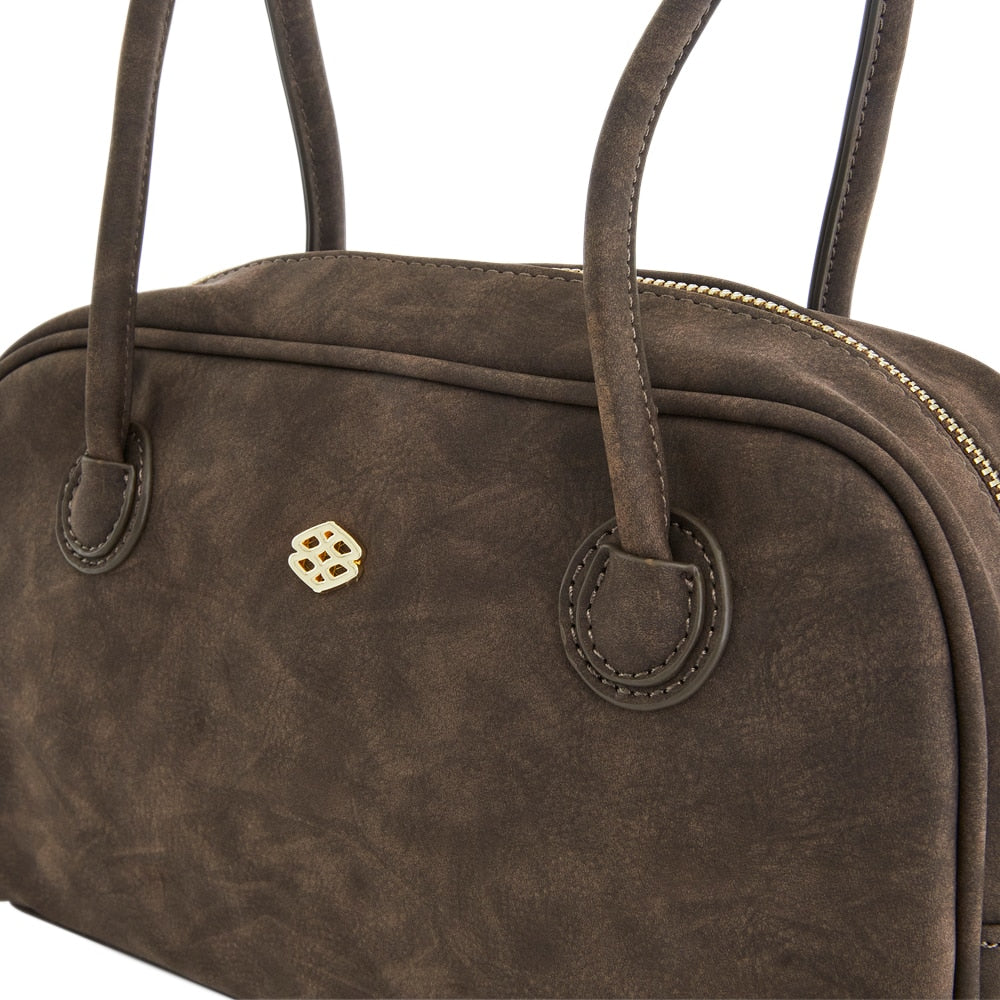 Nyra Bag in Chocolate Micro