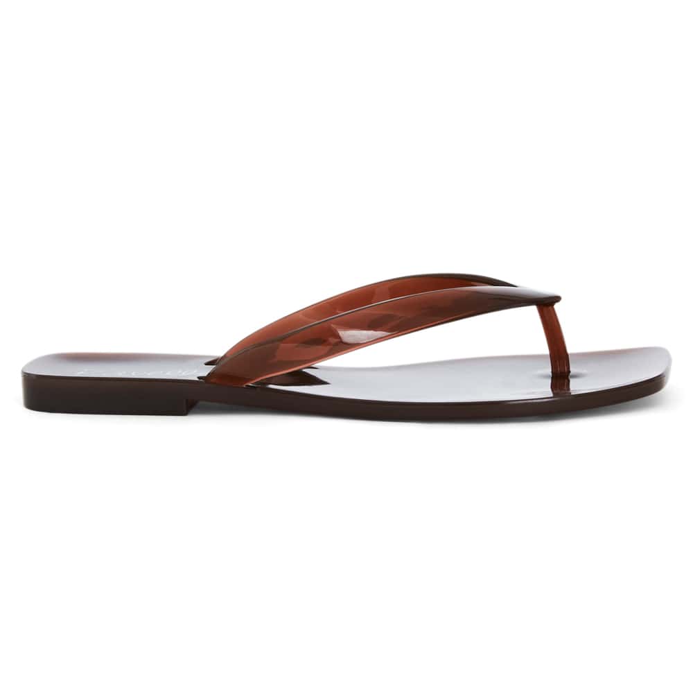 Pacific Sandal in Caramel Jelly