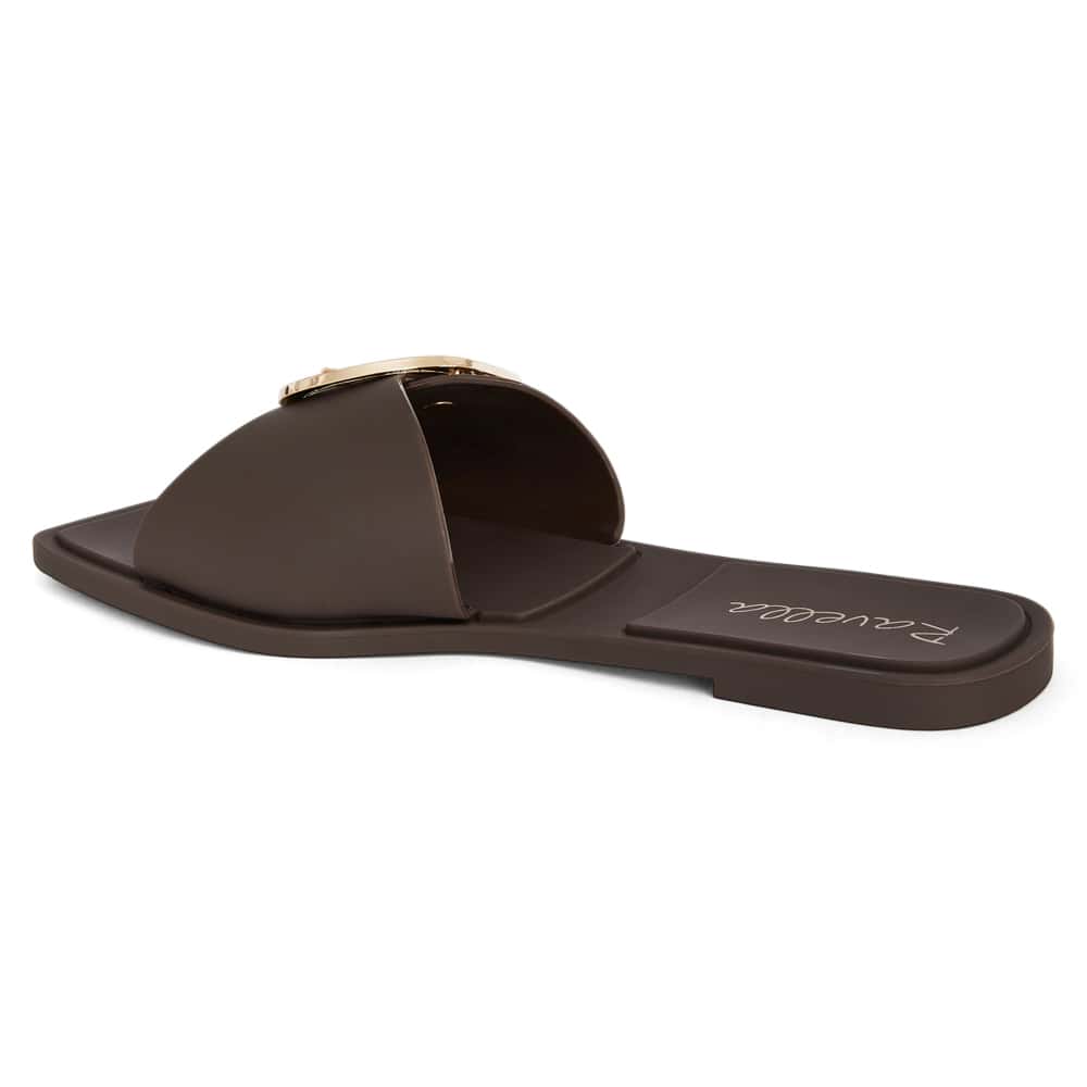 Palm Slide in Chocolate