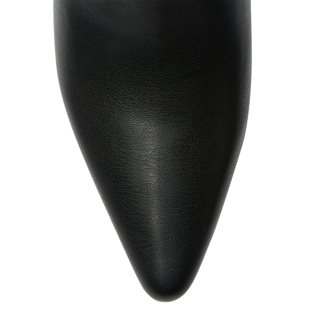 Paloma Boot in Black Smooth