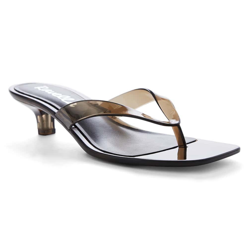 Pamela Thongs in Black Jelly