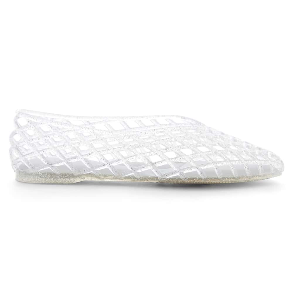 Paradise Flat in Silver Jelly Jelly