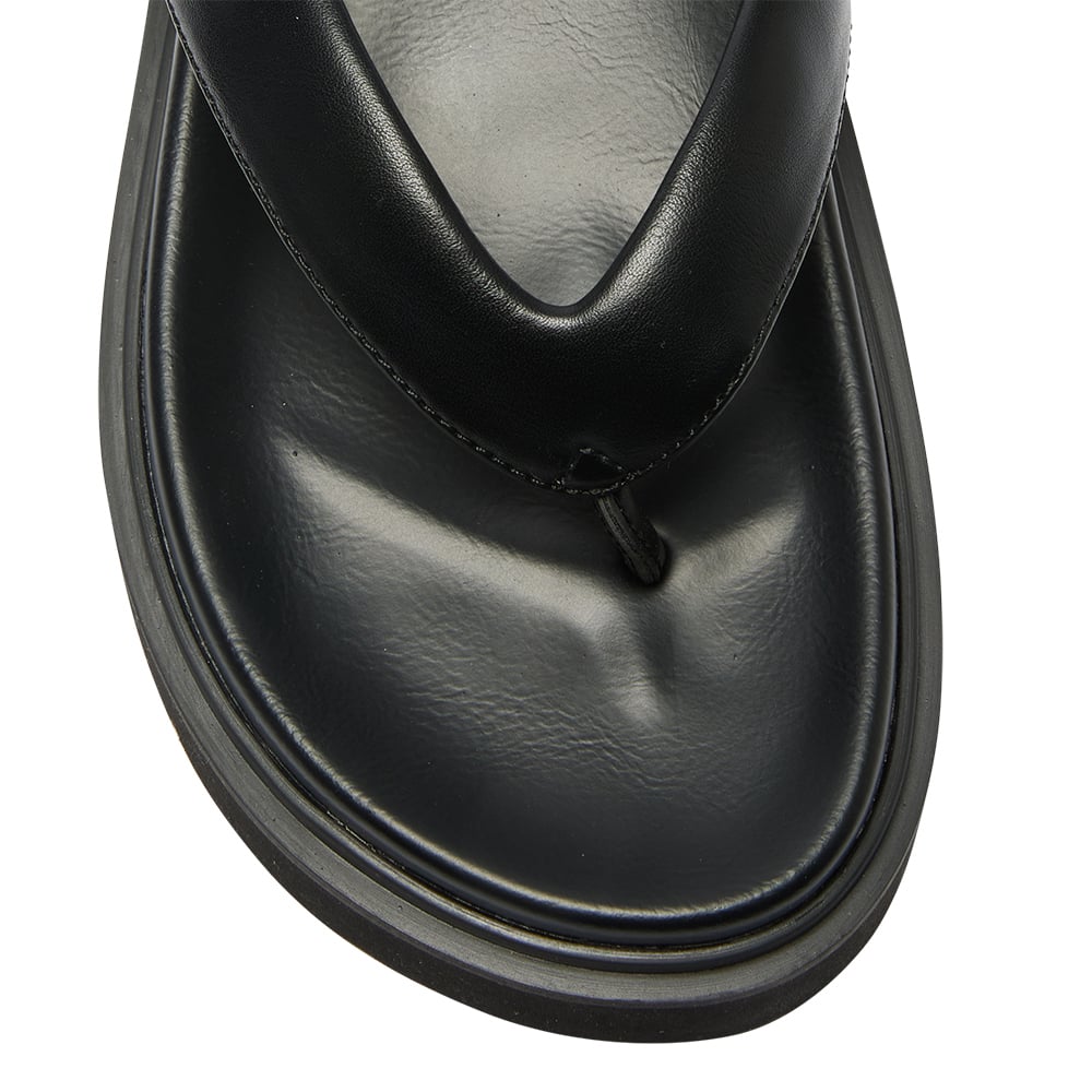 Paros Slide in Black Smooth