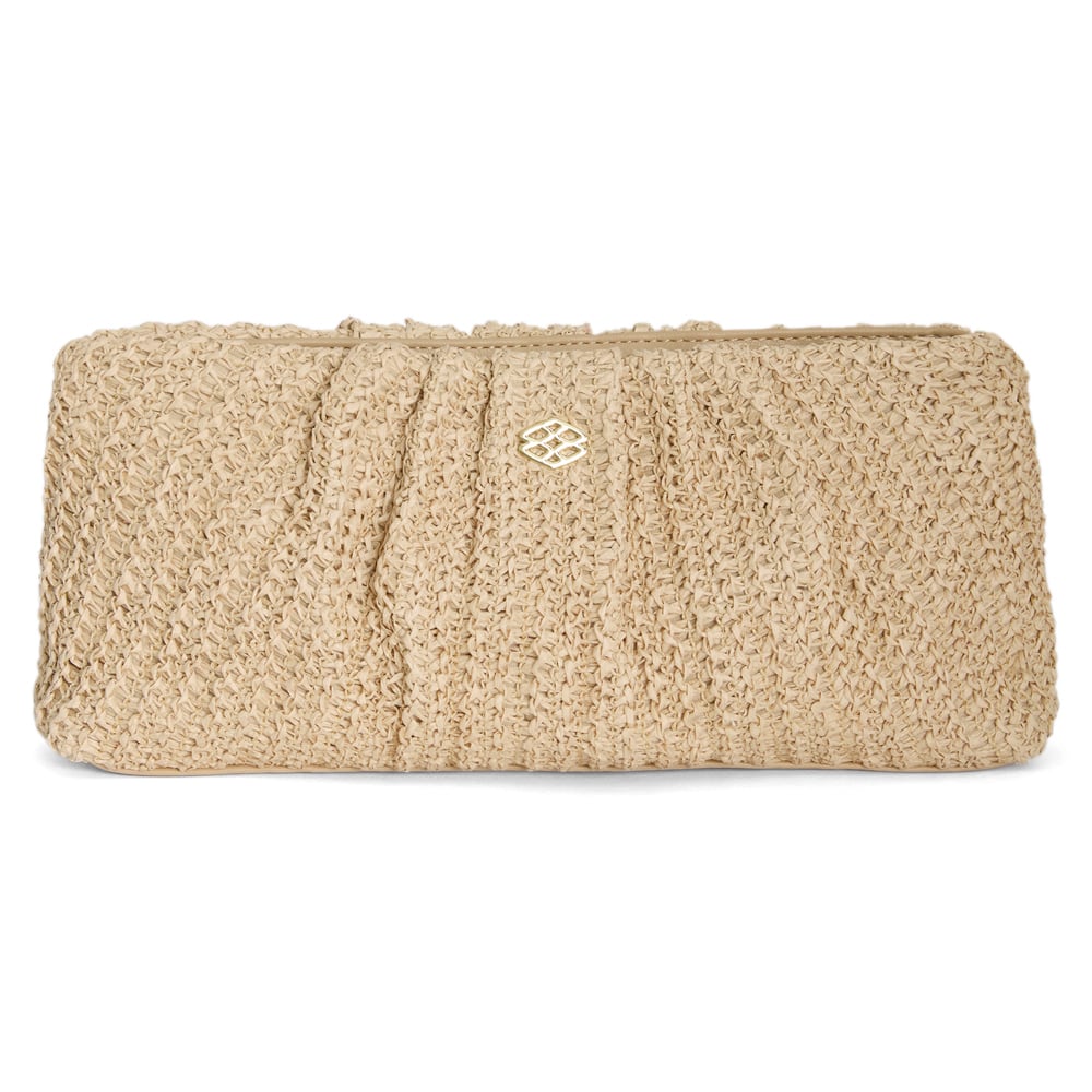 Pecan Bag in Natural Raffia Raffia