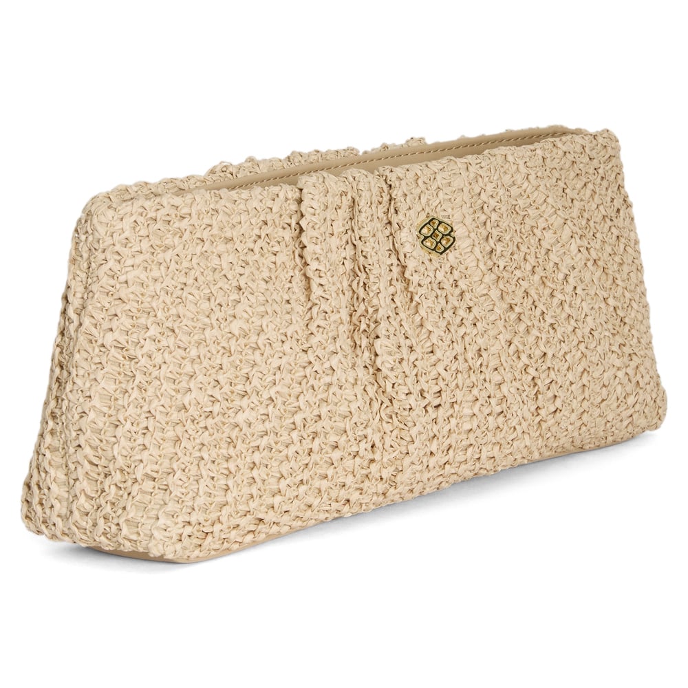 Pecan Bag in Natural Raffia Raffia