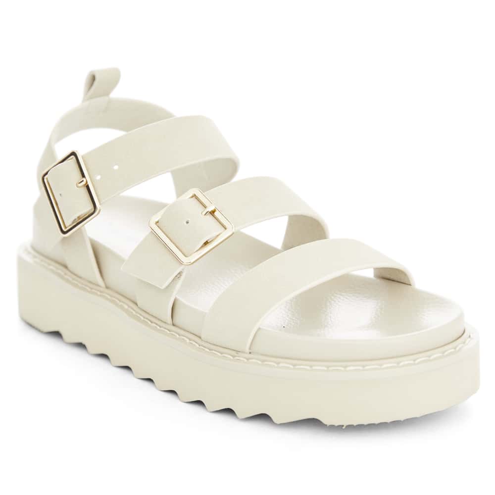 Phoebe Sandal in Taupe Micro Micro