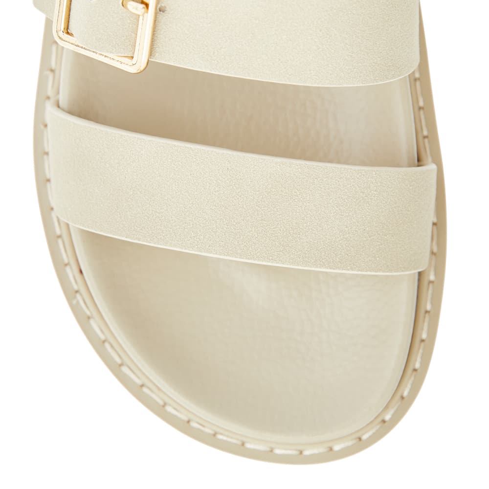 Phoebe Sandal in Taupe Micro Micro