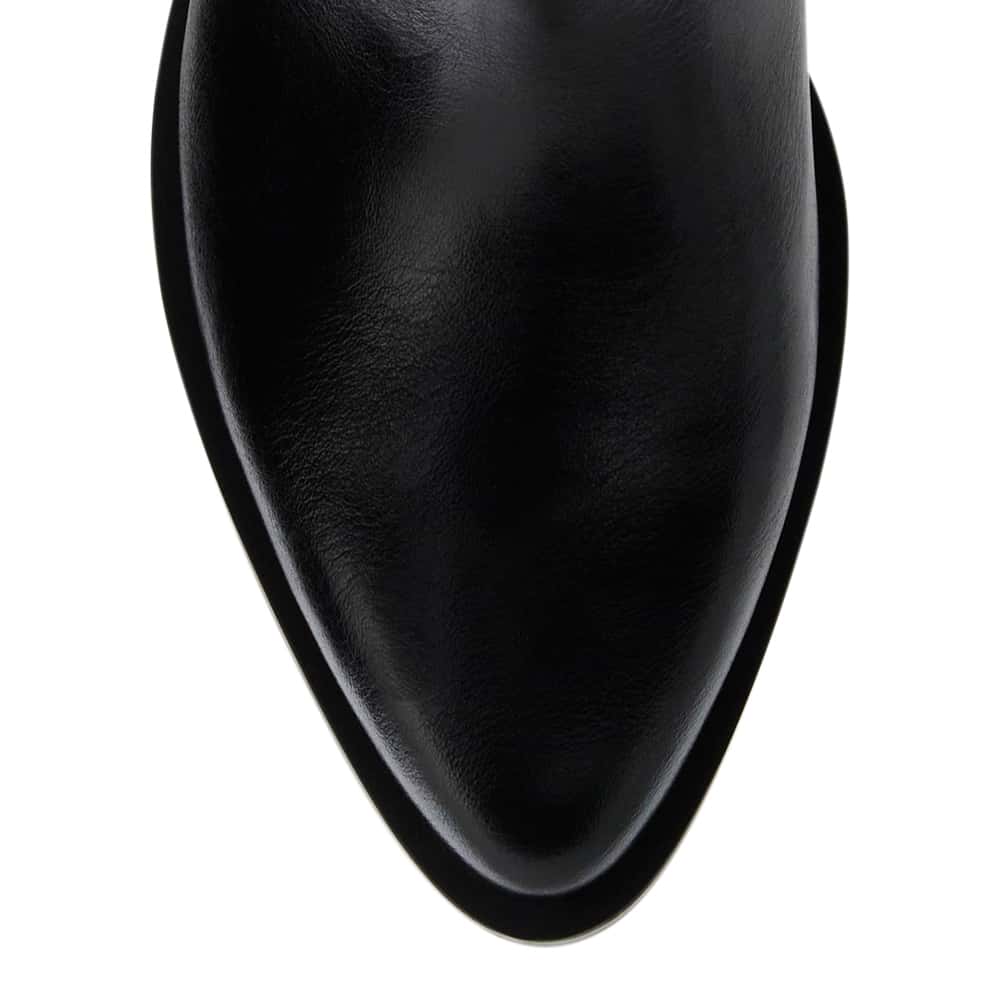 Phoenix Boot in Black Smooth