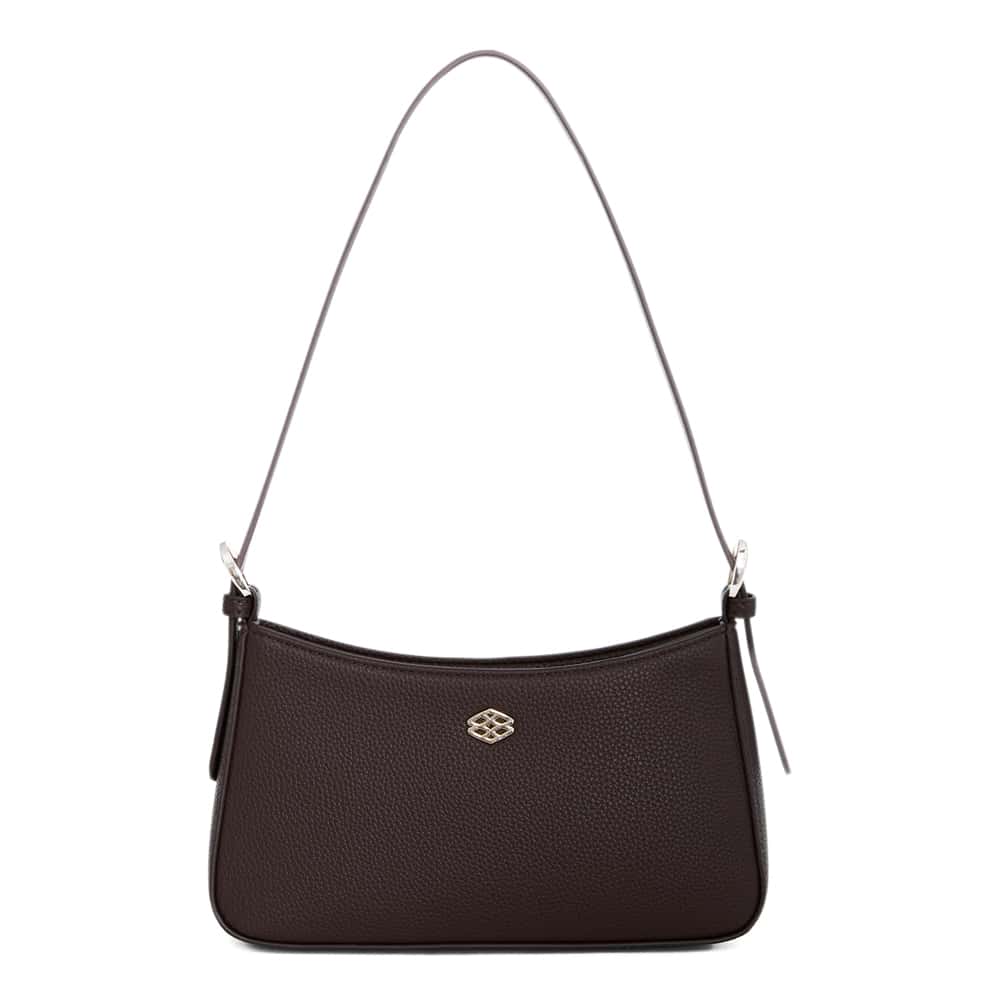 Poise Bag in Chocolate Pebble