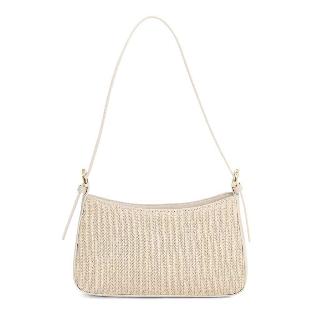 Poise Bag in Nude Raffia Raffia