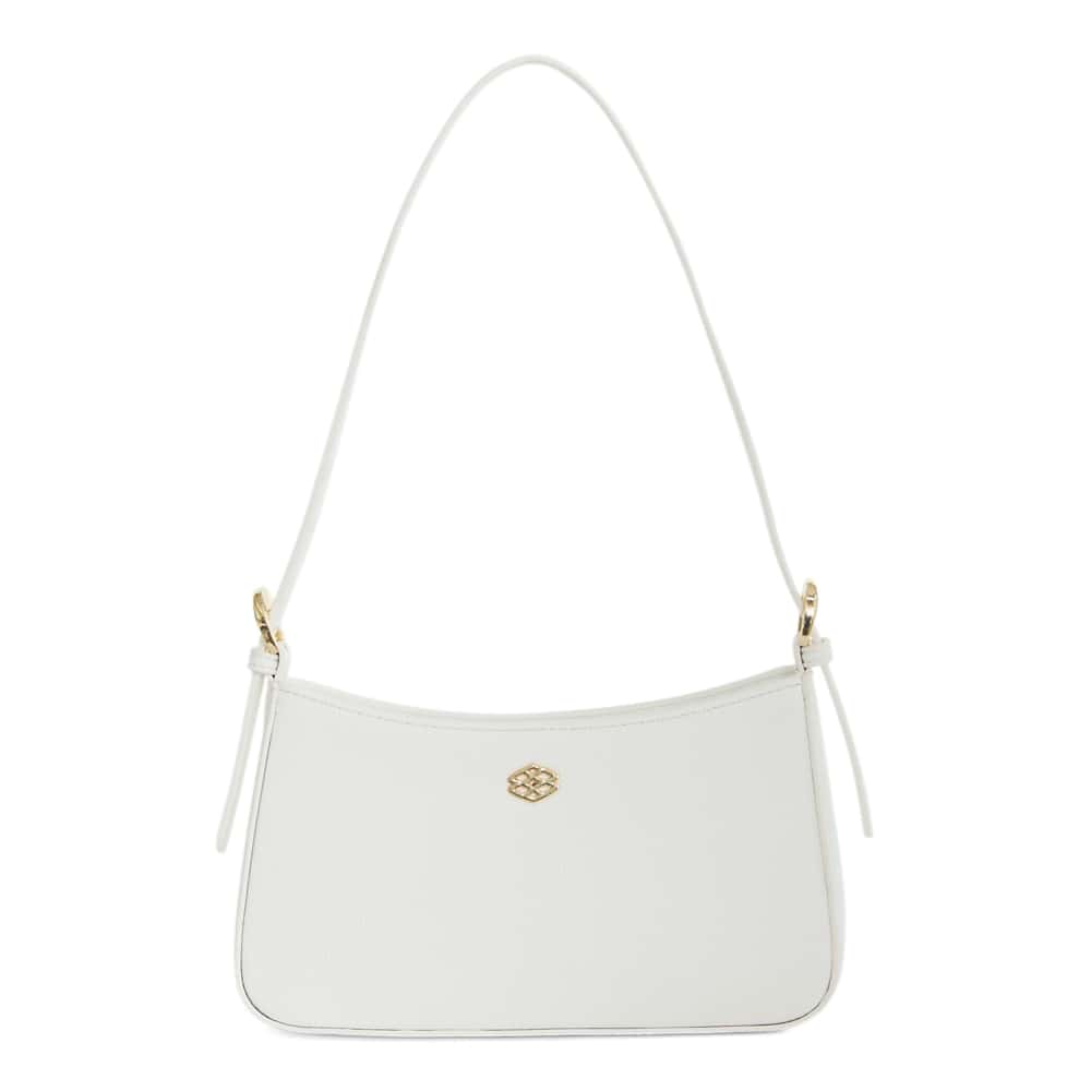 Poise Bag in White Pebble