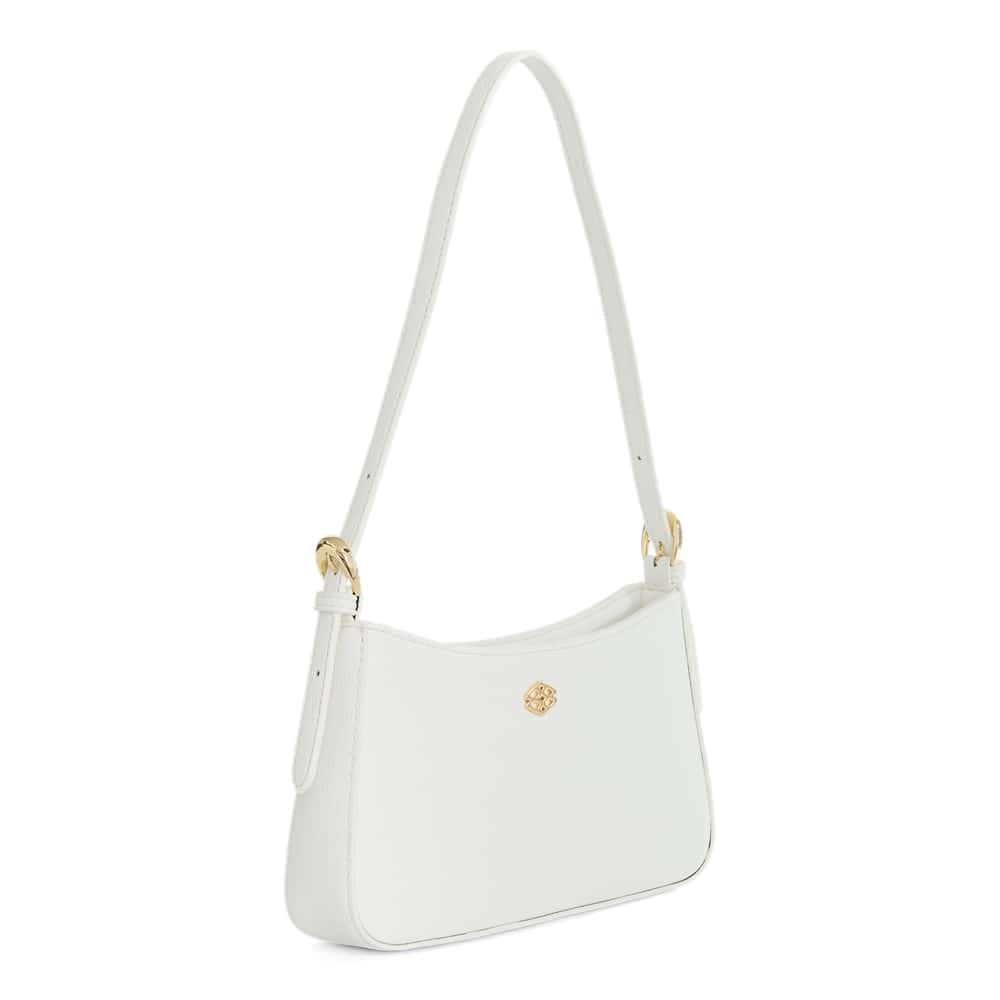 Poise Bag in White Pebble