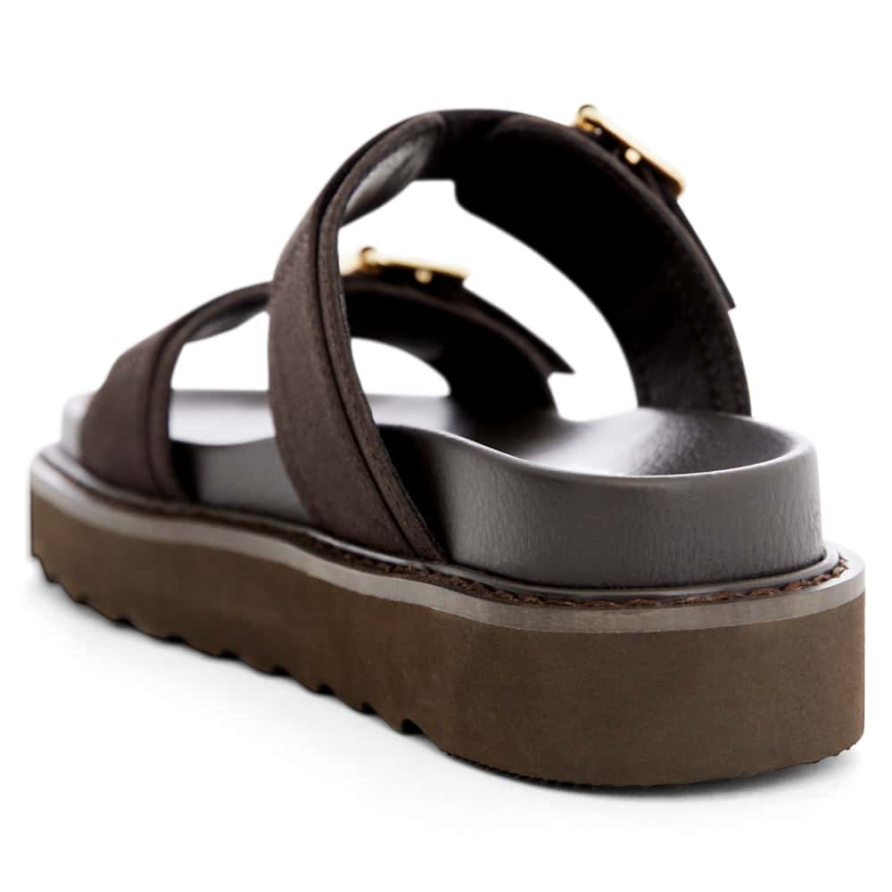 Poppy Slide in Chocolate Micro