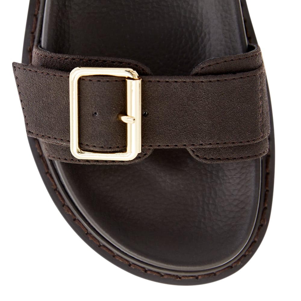 Poppy Slide in Chocolate Micro