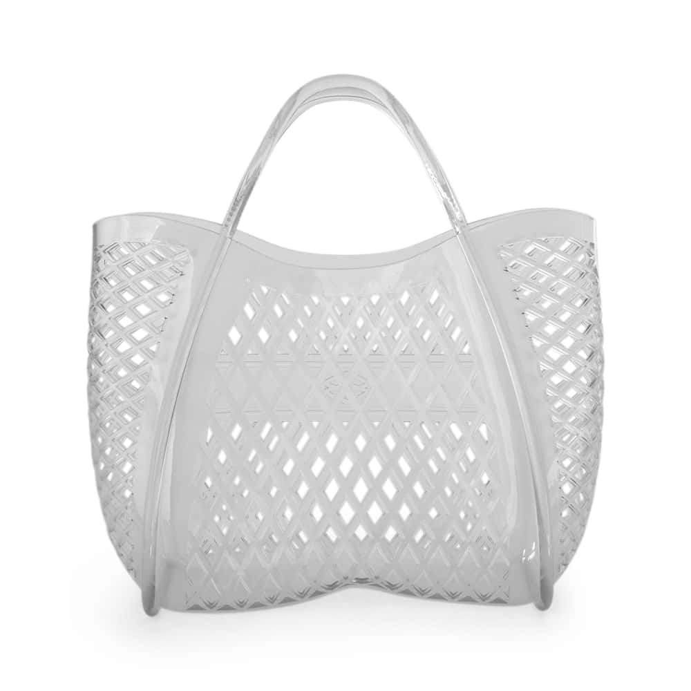 Posh Handbag in Clear Jelly Gel