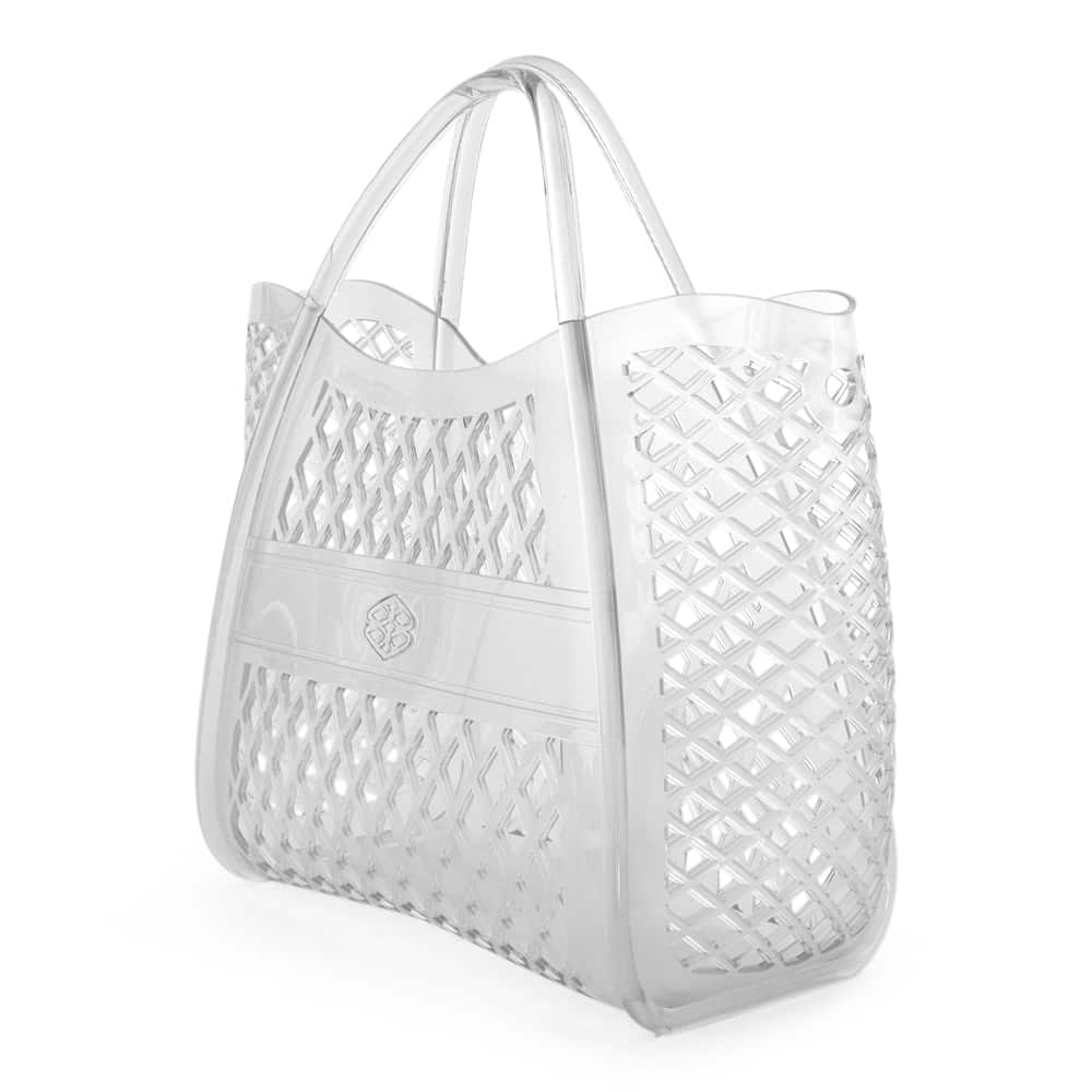 Posh Handbag in Clear Jelly Gel