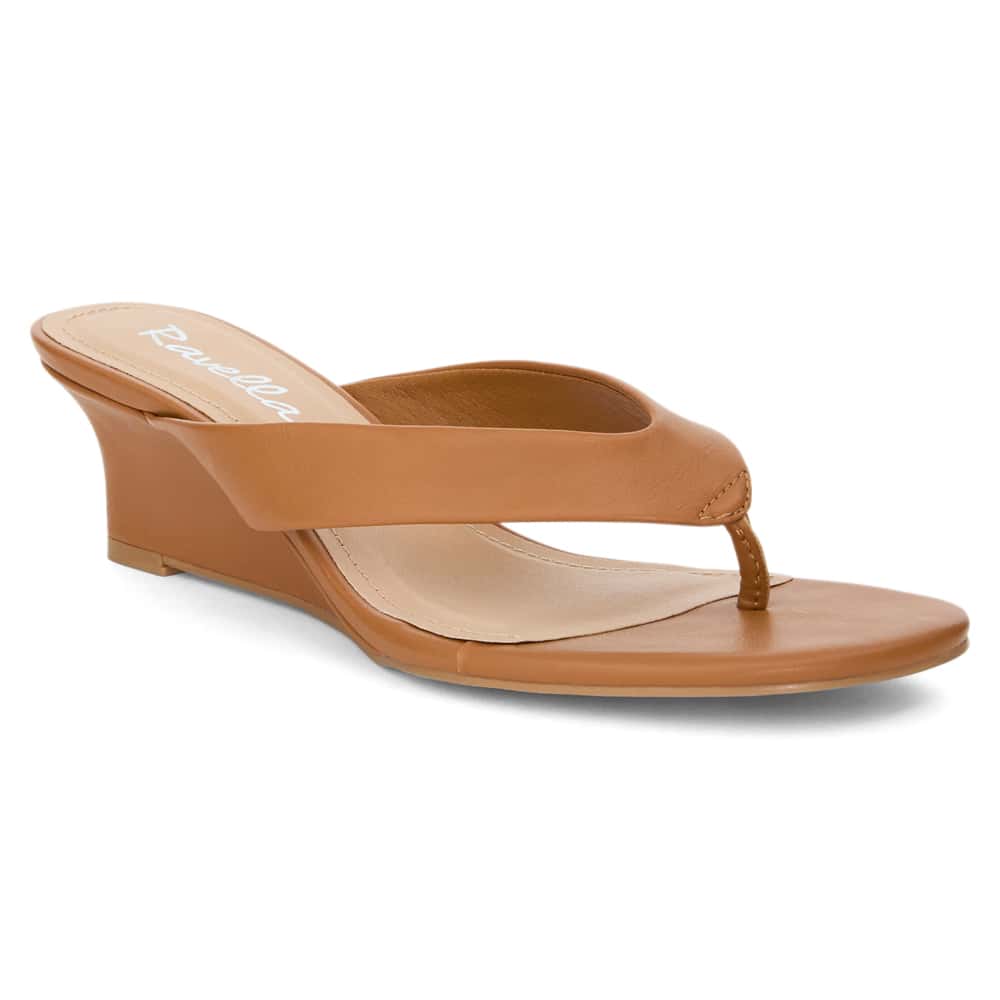 Quinn Heel in Tan Smooth