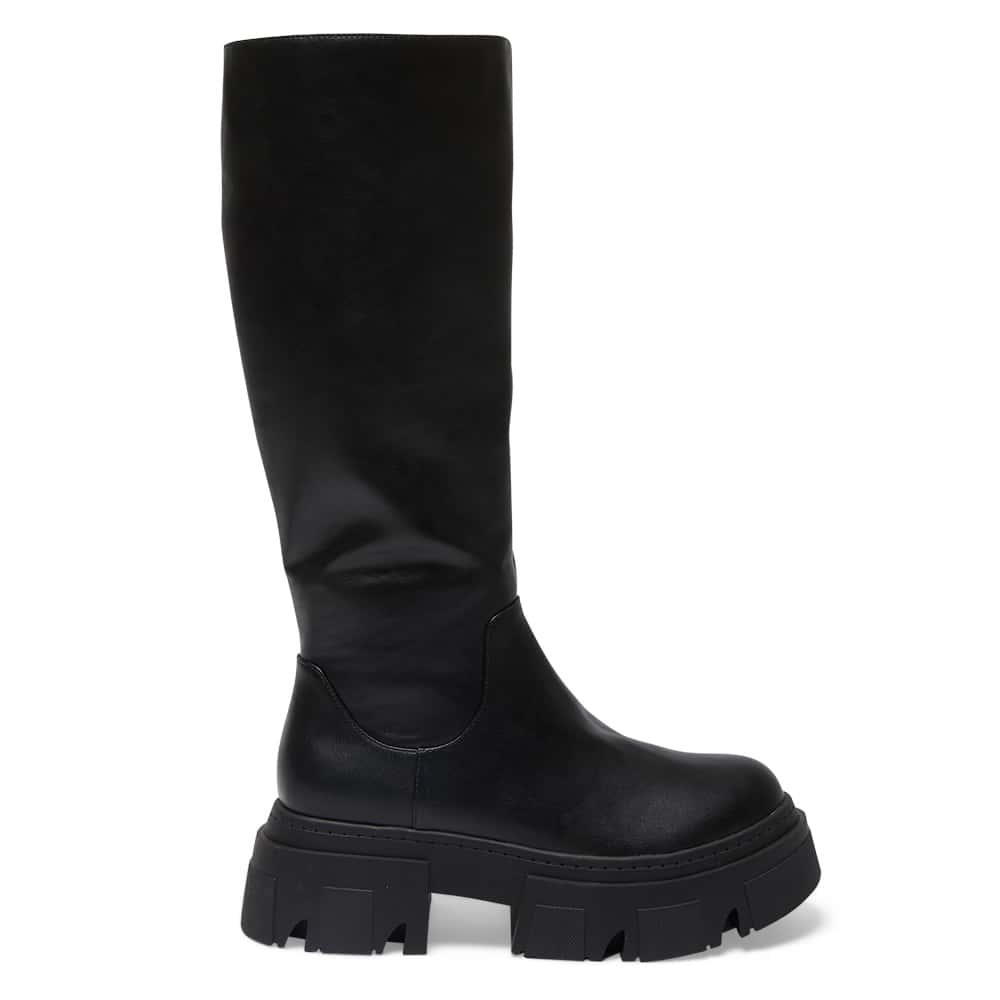 Rapture Boot in Black Smooth