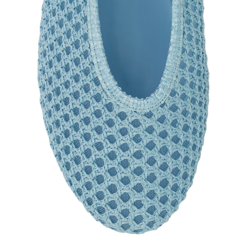 Rayner Flat in Pale Blue  Mesh