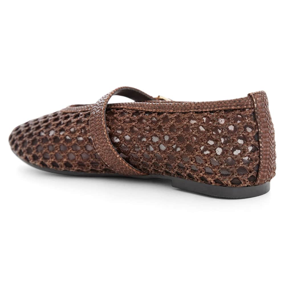 Renn Flat in Chocolate
