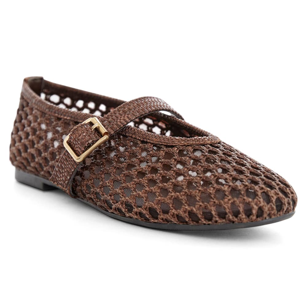 Renn Flat in Chocolate