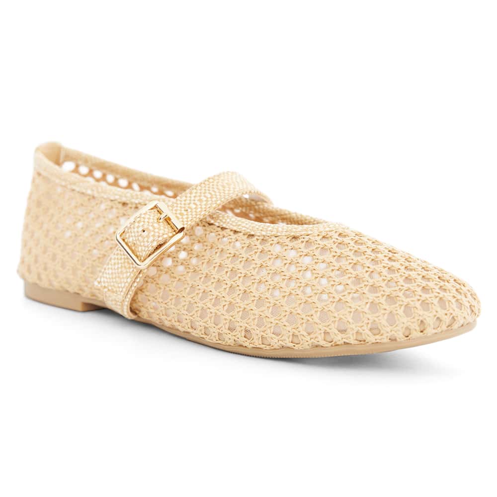 Renn Ballet Flat in Natural  Mesh