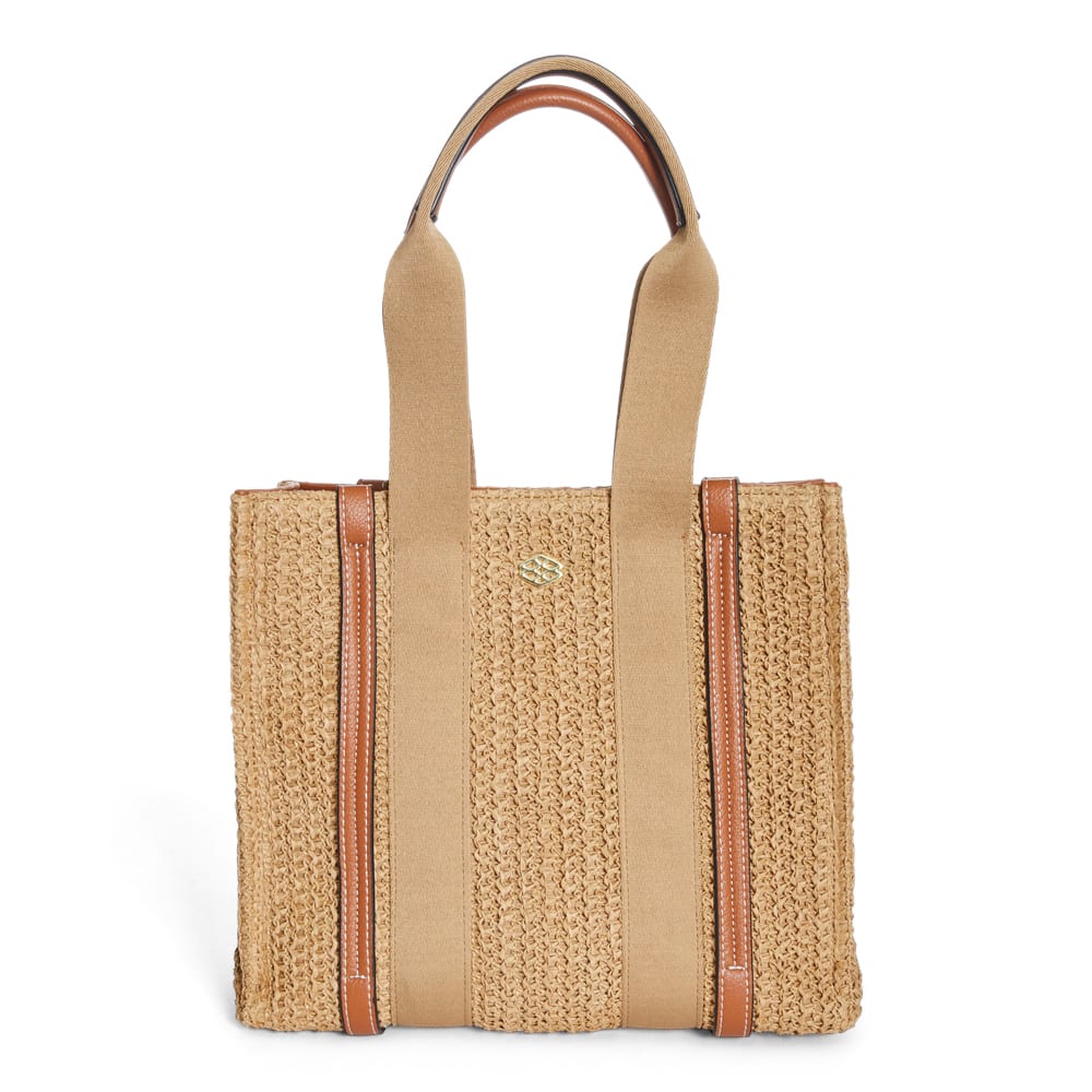 Sadie Handbag in Natural Raffia